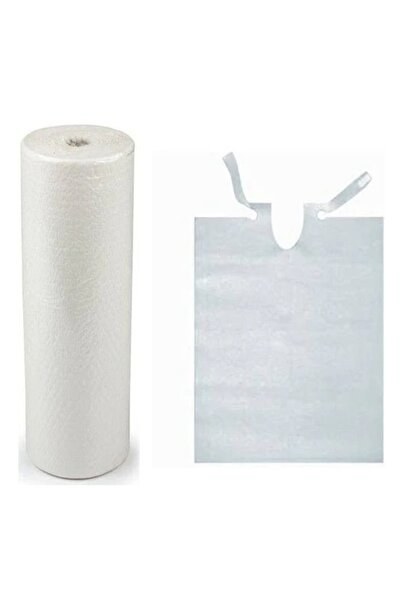 DESİMED Dişçi Hasta Önlüğü Lamineli / Hasta ve Yaşlı Bakım Önlüğü 45*60 cm 80...