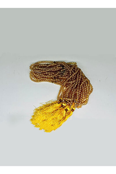 M.A Traders مسبحة من الرخام الذهبي - طقم من 12 قطعة | 100 حبة لكل قطعة | مقاس...