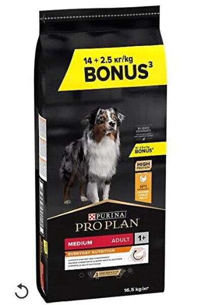 Pro Plan Purina Medium Tavuklu Yetişkin Köpek Maması 14+2,5 Kg