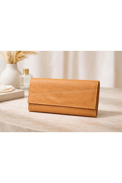 G-Atlantic Long Ladies Wallet with Card Slots & Zipper Pocket – Stylish PU Le...