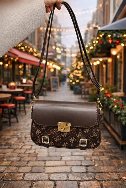 Edia Farme Monogram Çanta / Kadın Omuz Çantası