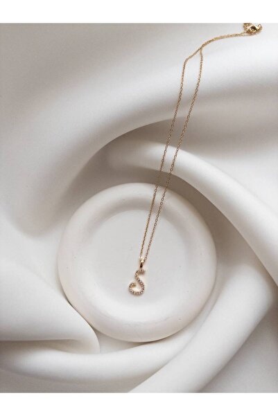 Minne Jewelry-Accessory Çelik Zincir Kolye - Harfli Kolye - Kişiye Özel Baş H...