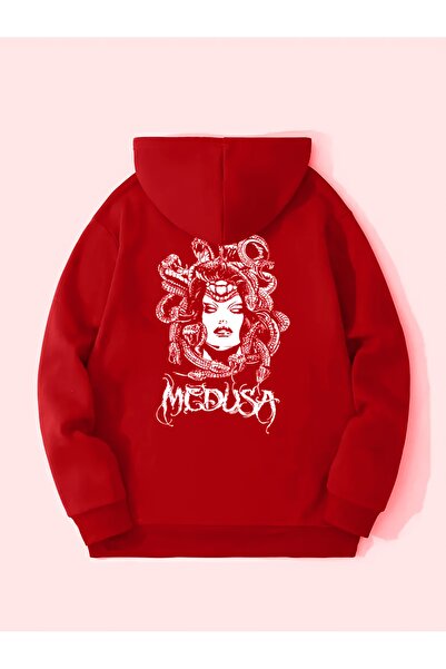 GALASHOP Medusa Printed Hoodiee for Women
