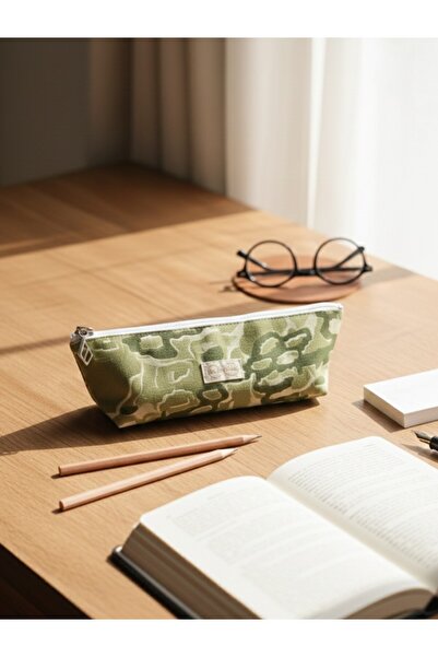 in steilla Pen Holder & Multi-Purpose Use & Makeup Bag Canvas Fabric..