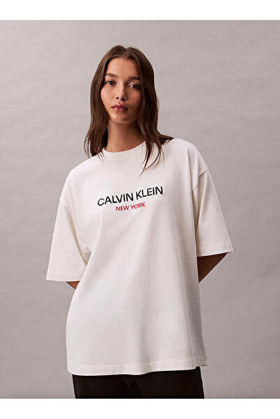 Calvin Klein Relaxed Sequin Logo T-Shirt