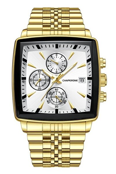 Chaperone CH152M Metal kordonlu Erkek Kol Saati