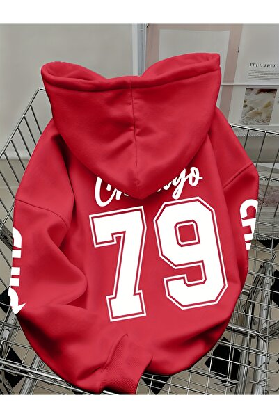 GALASHOP Chicago Printed Hoodie for Women