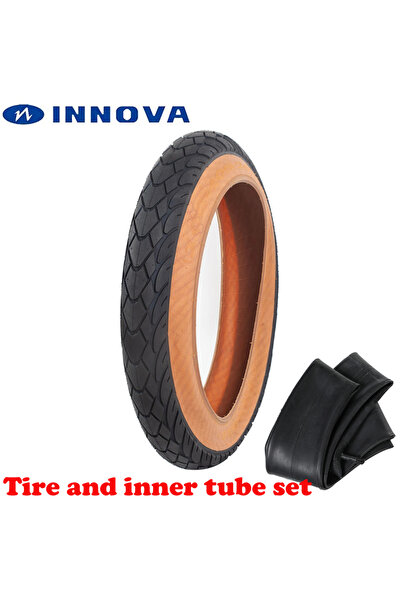 Choice إطار دراجة كهربائية عريض 20x4.0 بوصة مع أنبوب داخلي