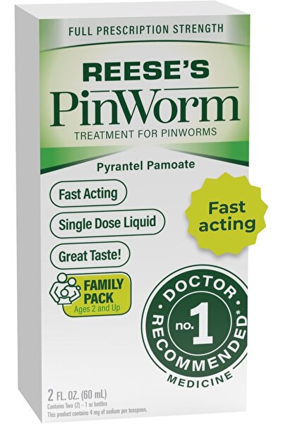 Reese's Puffs دواء سائل لعلاج الديدان الدبوسية لجميع أفراد الأسرة، بتركيز عال...