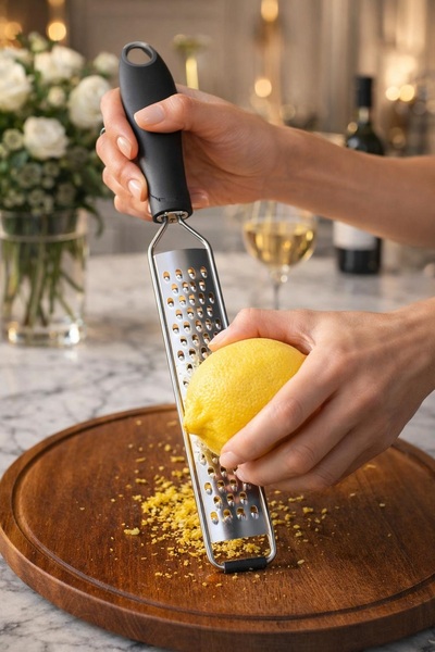 Kitchen Beauty Paslanmaz Çelik Rende, Peynir Limon Sarımsak Rendesi, Çok Işle...