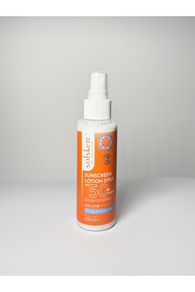 SOLSKEN Sunscreen spray SPF 50+ for normal and dry skin, 100ml