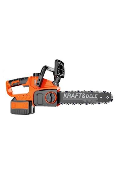 Kraft&dele Ferăstrău cu lanț fără fir, Kraft&dele, 12", 2 baterii x 4.0 ah, 1...