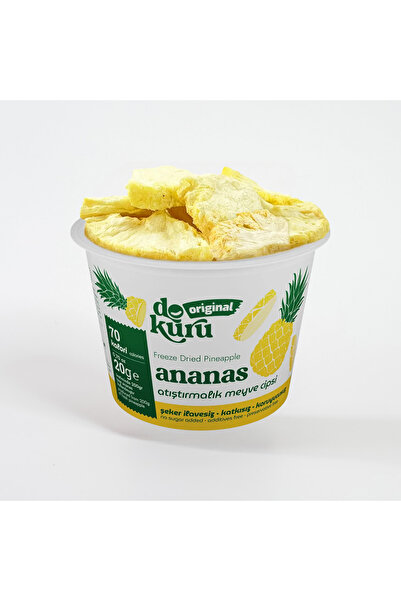 Vafi Freeze-dried pineapple chunks 20g