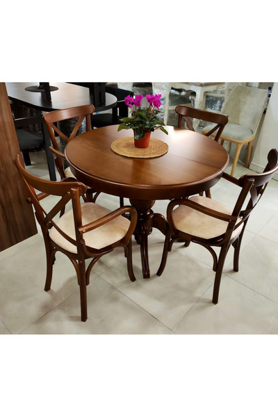 murat market plaza Baba Ayak İlaveli Masa Tonet Sandalye