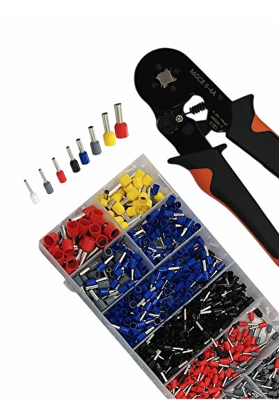 DMK Crimping Toolkit – 1200 PCS Wire Ferrules + HS30J Ferrule Crimper Tool fo...
