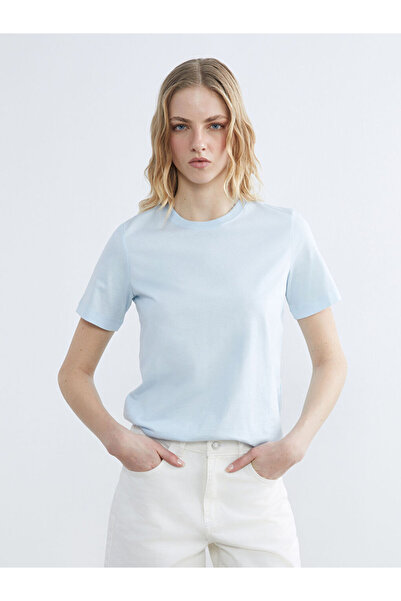 LC Waikiki Quality Parts from Çelebi Store Zero Roba Yaka Women's T-Shirt