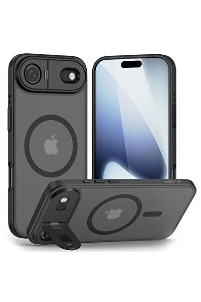 Tech-Protect Carcasă MagStande pentru iPhone 17 Air, neagră