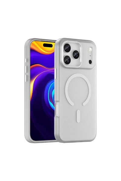 OEM Magnetic Abrasive Case for iPhone 17 Pro Max - White