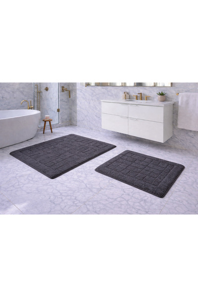 Özdilek Block 2-Piece Cotton Toilet Set