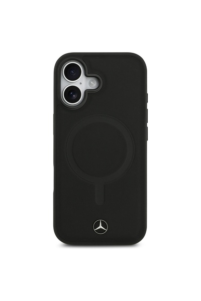 Mercedes Benz Mercedes Smooth Leather MagSafe Case for iPhone 17
