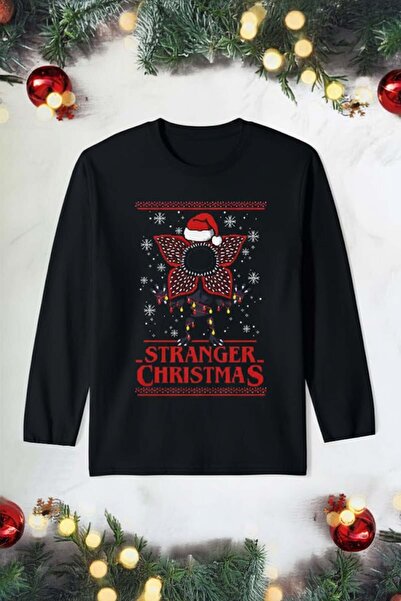 BALİNA Hanorac unisex din țesătură subțire de Crăciun Stranger Things Stranger