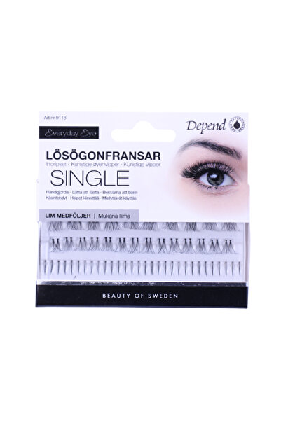 Depend رموش مفردة مع غراء، أناقة #9118