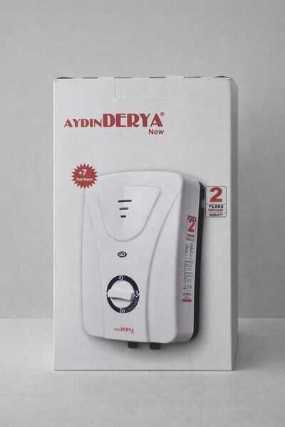 PERİ AYDIN DERYA NEW 7500W ELEKTRİKLİ ANİ SU ISITICI (ŞOFBEN) - DUŞ SETLİ