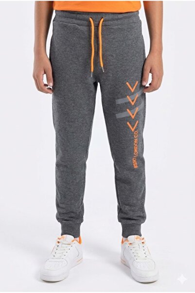 CRASSİ Boy's Sweatpants Printed Winter 3 Thread