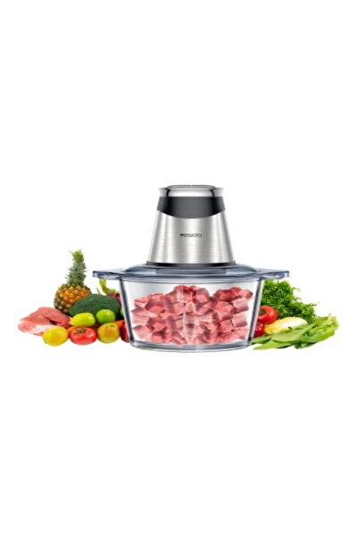 Yesido EC28 400W Güçlü Motorlu Mini Mutfak Robotu Gıda Öğütücü Doğrayıcı 2Lt ...