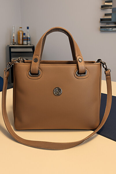 Sanmorris Jasminel Çok Gözlü Yumuşak Dokulu El Ve Omuz Çantası