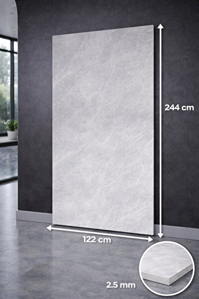 AGT Design PVC Mermer Duvar Paneli - 122x244 cm - A Kalite