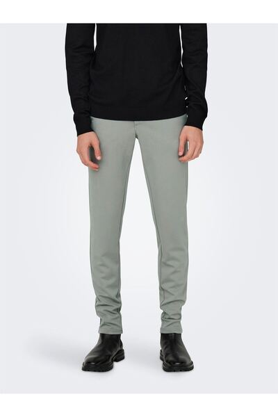 Only & Sons ONSMARK SLIM GW 0209 PANT NOOS Erkek Gri Pantolon - 22010209