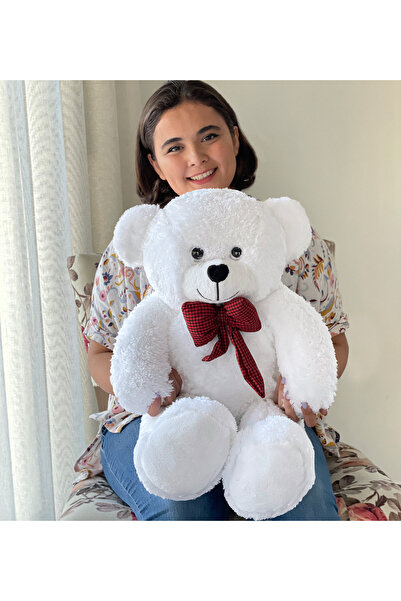 Pababo 80 cm Papyonlu Peluş Ayıcık – Büyük Boy Sarılmalık Oyuncak, Sevgiliye ...