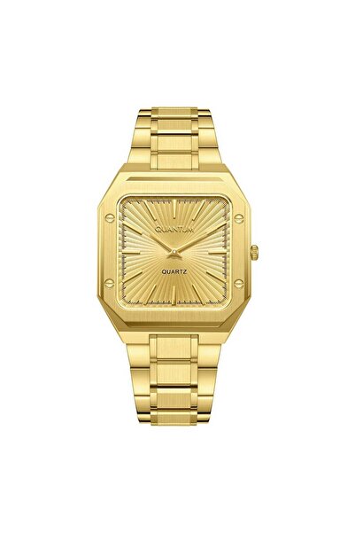 Quantum HNG1289.110 Quartz Çelik Gold 10 ATM 38 mm Erkek Kol Saati