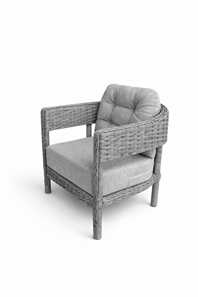 Çavdar Group Lozan Tekli Raddan Bahçe Koltuğu Bahçe Balkon Teras Tekli Minder...