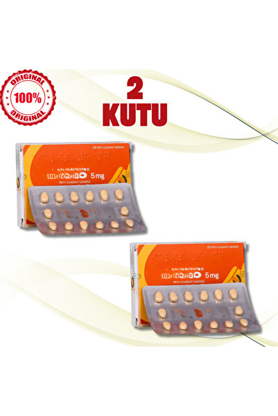 HİGUERA Cialis5 5 Mg. Orjinal 28'li X2 Kutu Paketi 56 Adet Tablet Cıalıs5Mg _...