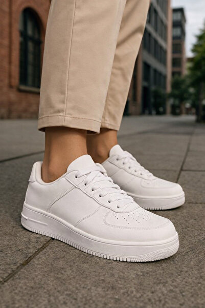 STOCON Unisex Γυναικεία Ανδρικά Αθλητικά Παπούτσια Αθλητικά Παπούτσια Λευκά C...