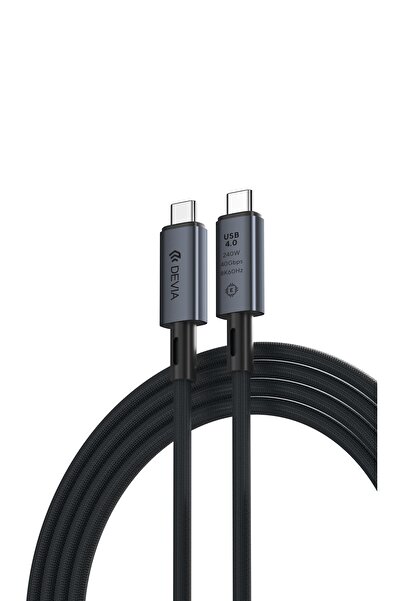 Devia كابل USB 4.0 كامل الوظائف من سلسلة السرعة القصوى (40 جيجابايت، 240 واط،...