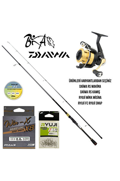 daiwa SET RS KAMIŞ VE MAKİNA SPİN OLTA TAKIMI