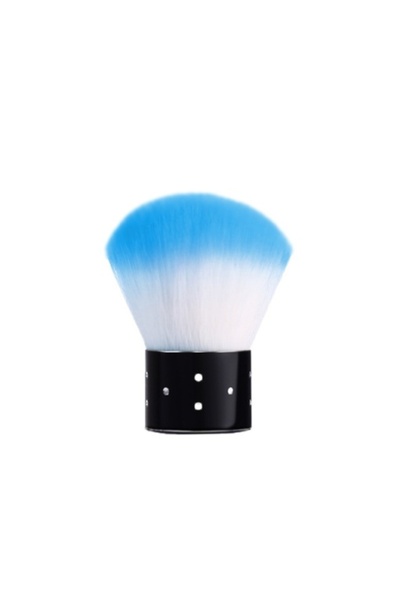 Pink Nails Mini Dust Brush Diamond Blue
