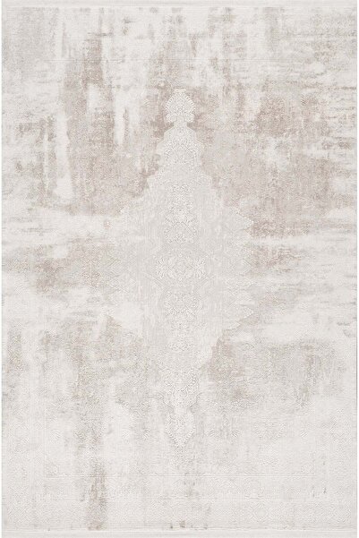 Apex Halı Marea 8831MA Vizon Akrilik Saçaklı Sık Dokuma Premium Halı