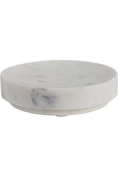 Creative Co-op Marble Soap Dish, 5 inches Length x 5 inches Width x 1 inch He...