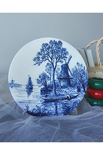 Grandez Home El Yapımı Dekoratif Döküm Duvar Tabağı - Rustik ve Vintage Duvar...