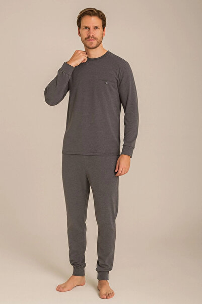 KLY Men's O Neck Pajamas Set