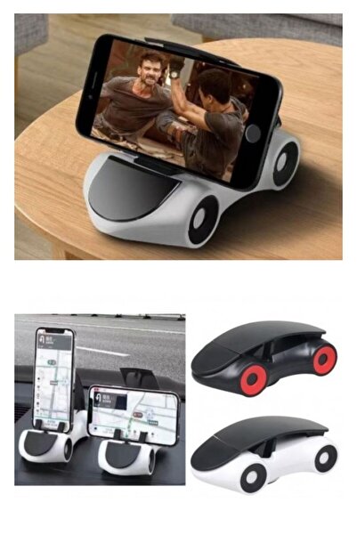 safestore Araba Tasarımlı Araç İçi Telefon Tutucu 360 Dönebilen Ayarlı Telefo...