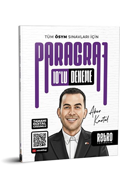 RETRO YAYINCILIK TÜM ÖSYM SINAVLAR İÇİN TYT KPSS ALES DGS AGS PARAGRAF 10 LU ...
