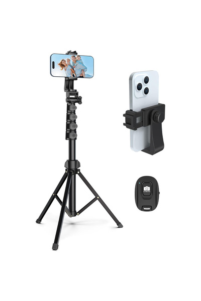 Vittalist Trepied reglabil pentru cameră telefon 43-163cm VITTALIST, cu supor...