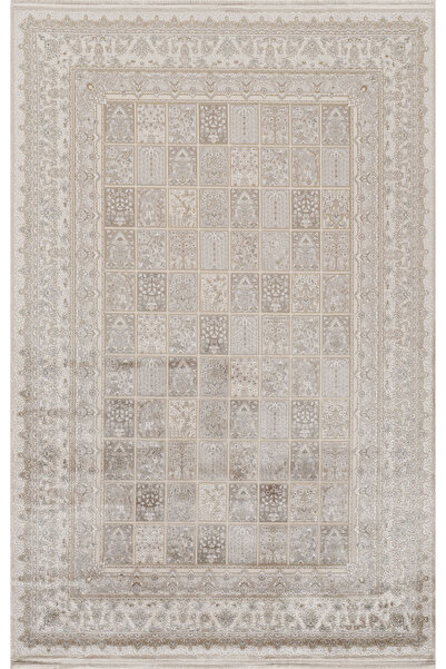 ATLAS HALI Hisar Hz09a Yumuşak Dokulu Modern Sık Dokuma Özel Viskon 100 Tarak...