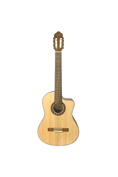 VALENCIA VC304CE Elektro Klasik Gitar Cutaway (Naturel) | Kesik Kasa - Ekolay...