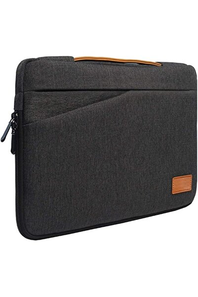 The Bros 360 Protective Laptop Sleeve Handbag for 13-14in, Dark Gray